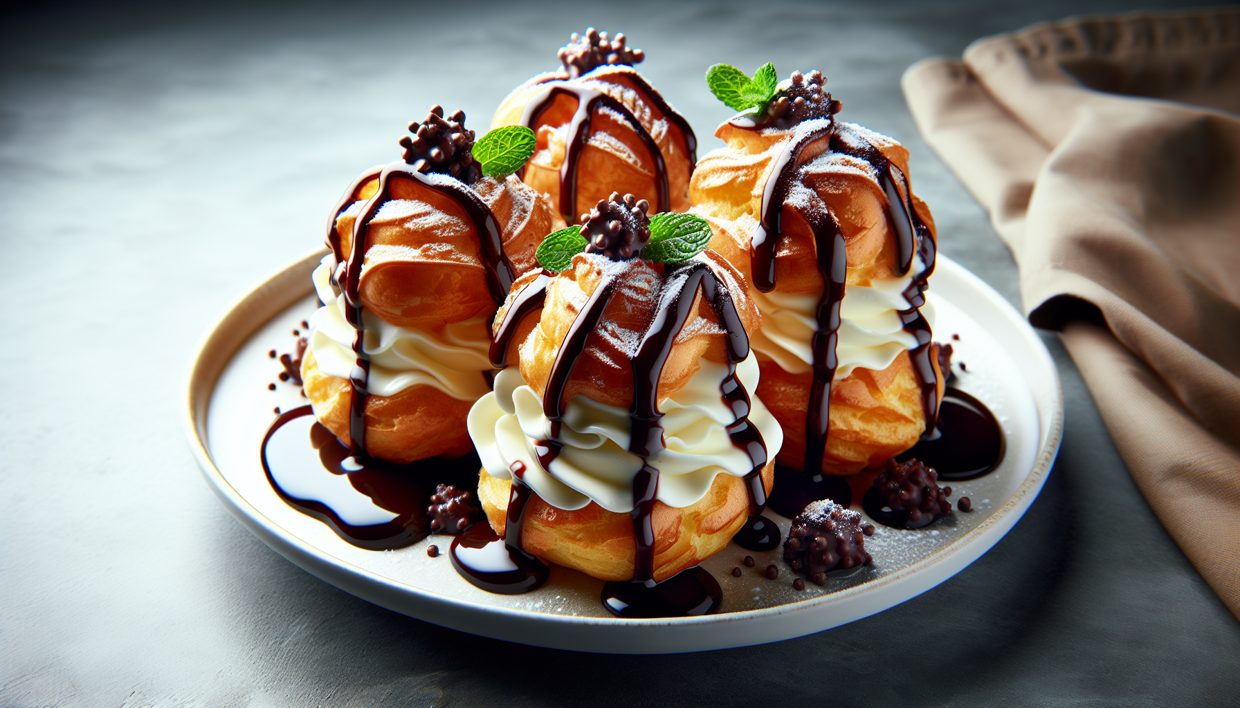 profiteroles